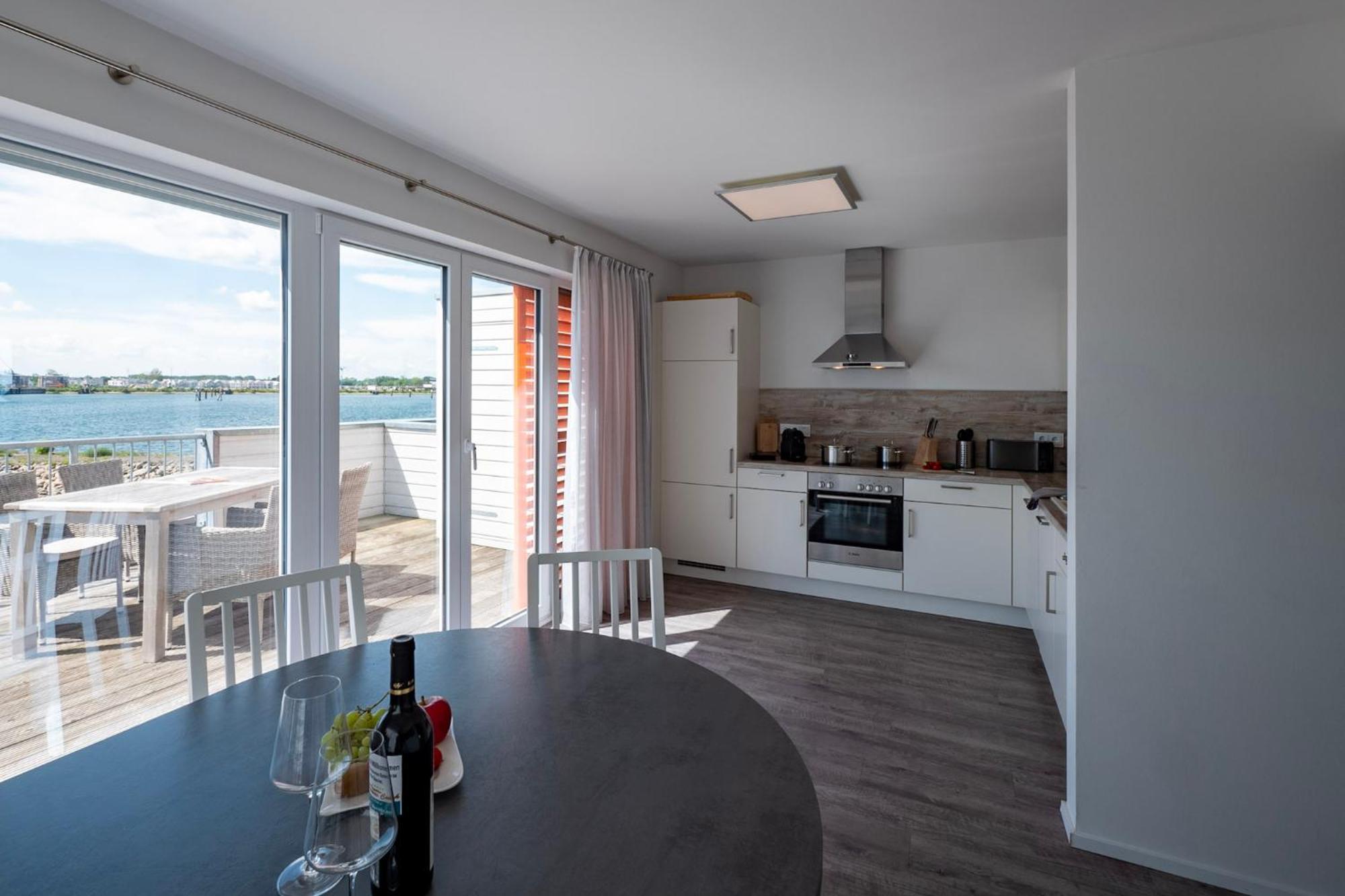 Maisonette Fewo Ostseeflair By Seeblick Ferien Oro, Erste Wasserreihe, E-Saeule Olpenitz Exterior photo