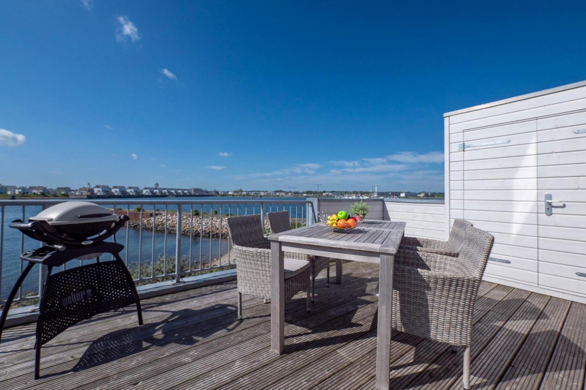 Maisonette Fewo Ostseeflair By Seeblick Ferien Oro, Erste Wasserreihe, E-Saeule Olpenitz Exterior photo